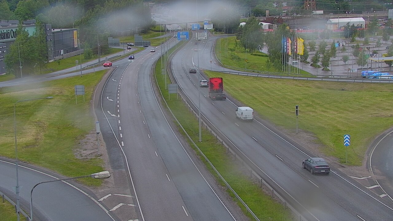 Weather Camera Image Väg 50 Vanda Lahtisleden, Vantaa, Uusimaa