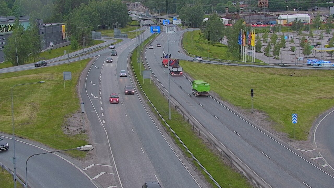 Weather Camera Image Road 50 Vantaa Lahdenväylä, Vantaa, Uusimaa