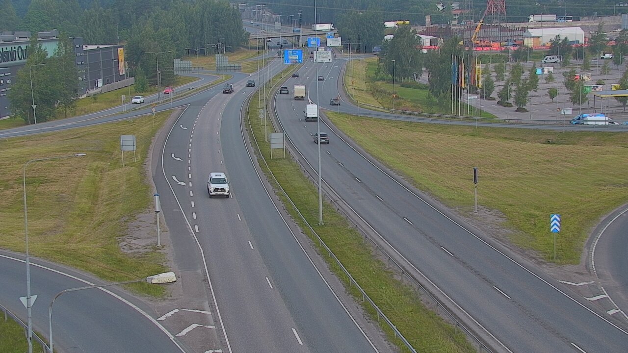 Weather Camera Image Road 50 Vantaa Lahdenväylä, Vantaa, Uusimaa
