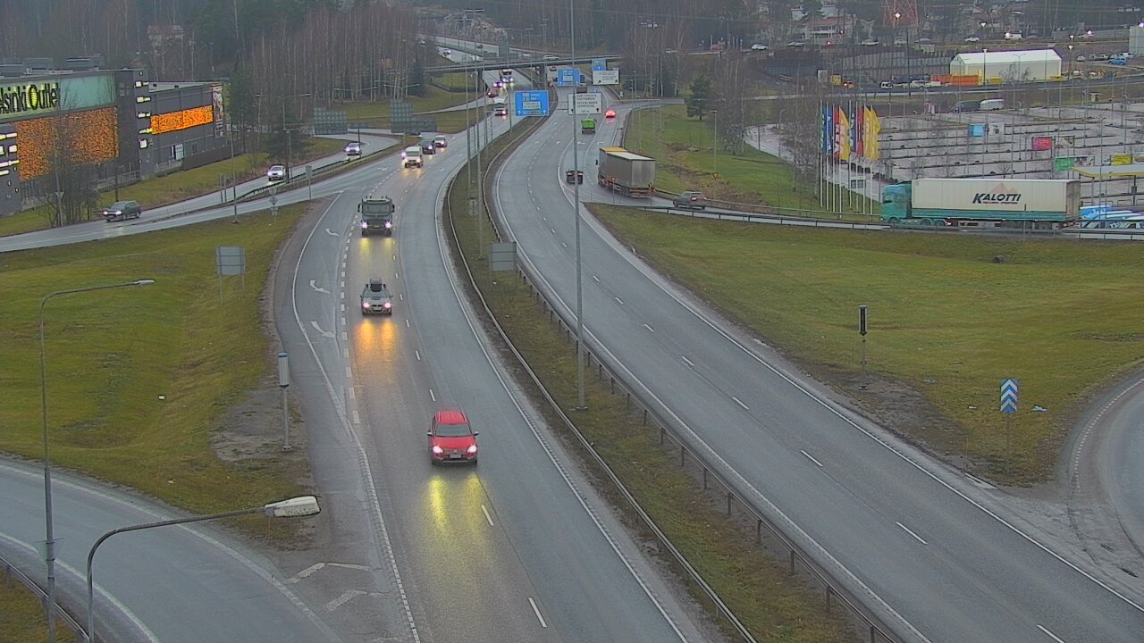Weather Camera Image Road 50 Vantaa Lahdenväylä, Vantaa, Uusimaa