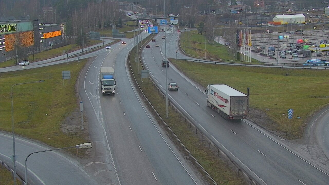 Weather Camera Image Väg 50 Vanda Lahtisleden, Vantaa, Uusimaa