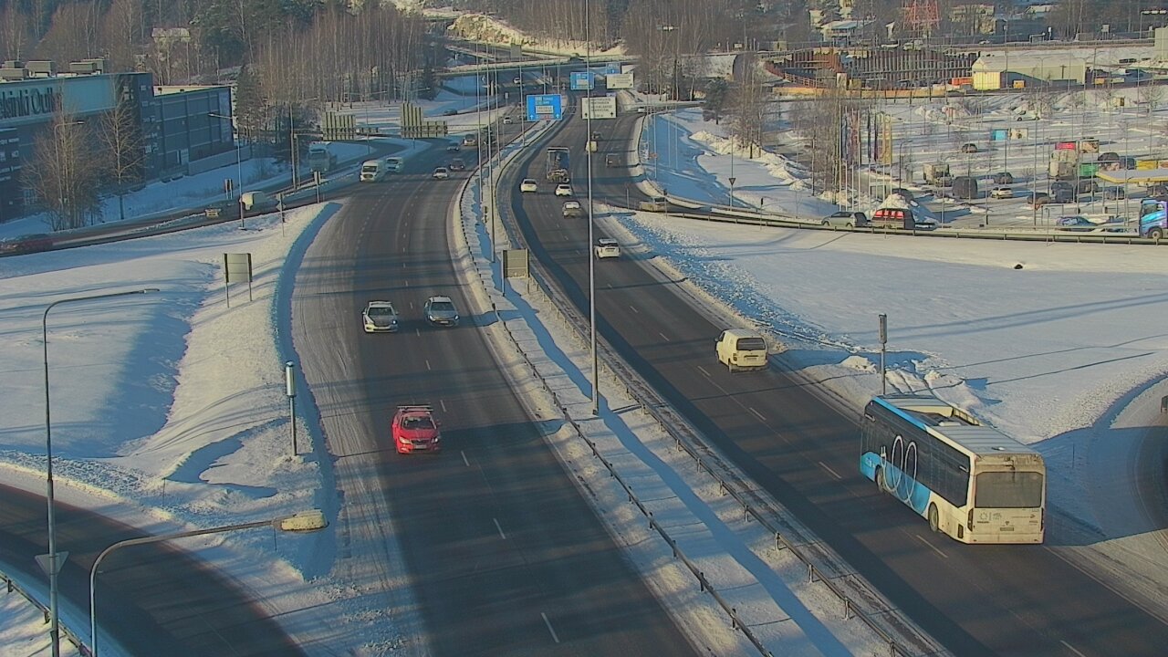 Weather Camera Image Road 50 Vantaa Lahdenväylä, Vantaa, Uusimaa