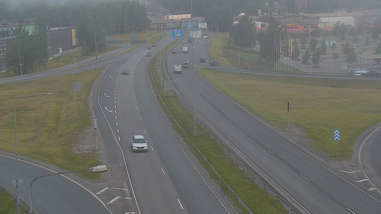 Weather Camera Image Road 50 Vantaa Lahdenväylä, Vantaa, Uusimaa