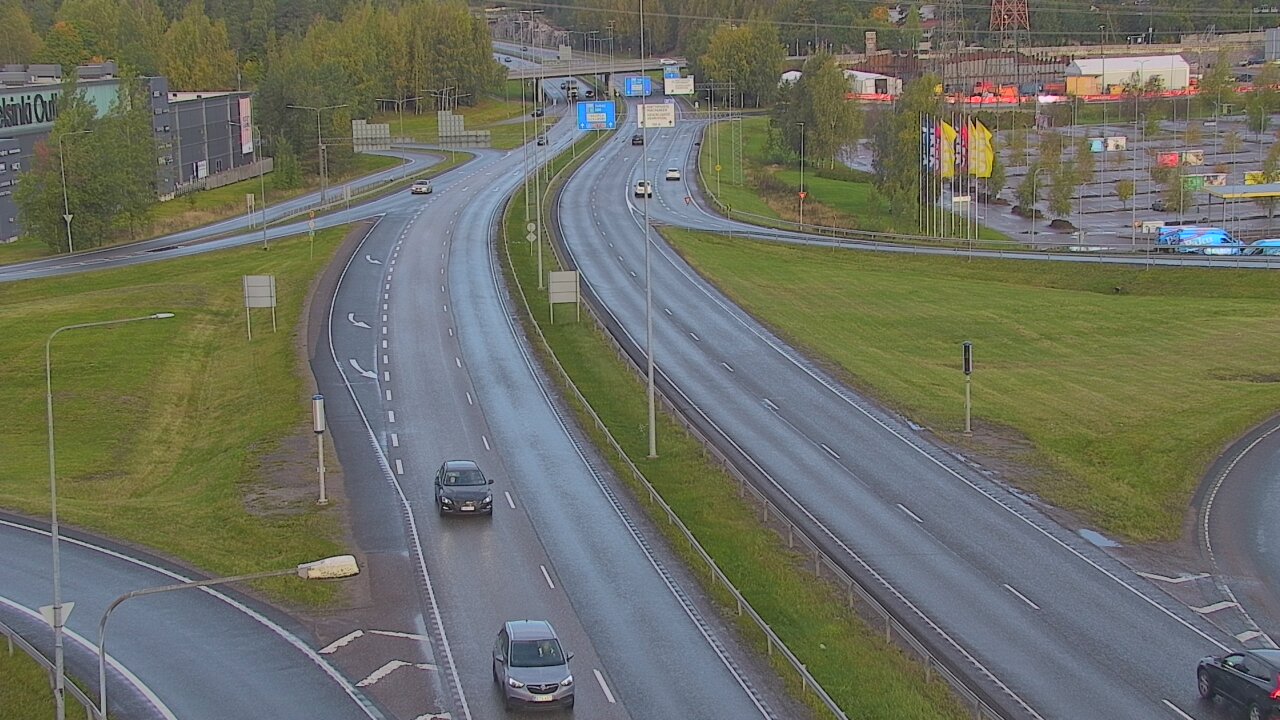 Weather Camera Image Road 50 Vantaa Lahdenväylä, Vantaa, Uusimaa