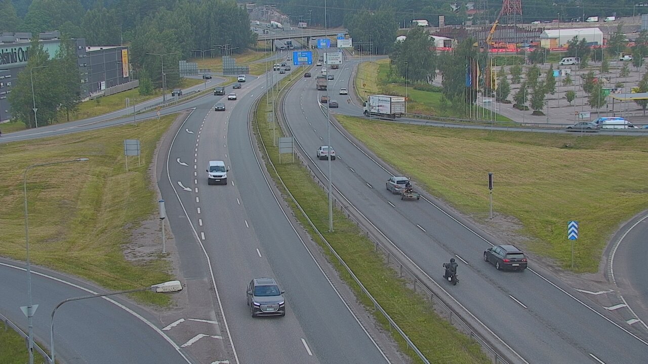Weather Camera Image Road 50 Vantaa Lahdenväylä, Vantaa, Uusimaa