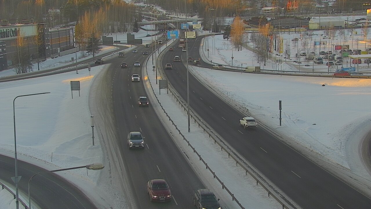Weather Camera Image Väg 50 Vanda Lahtisleden, Vantaa, Uusimaa