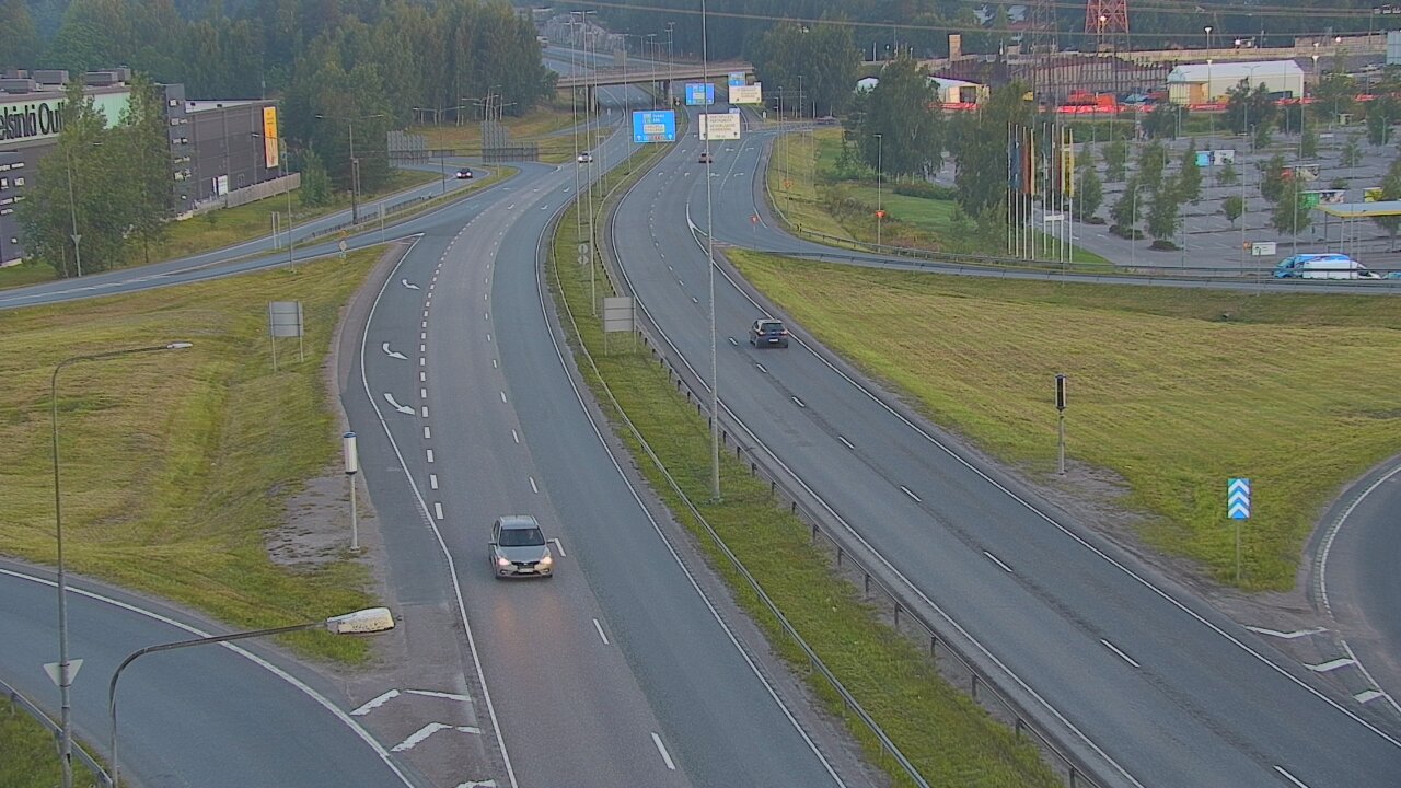 Weather Camera Image Road 50 Vantaa Lahdenväylä, Vantaa, Uusimaa
