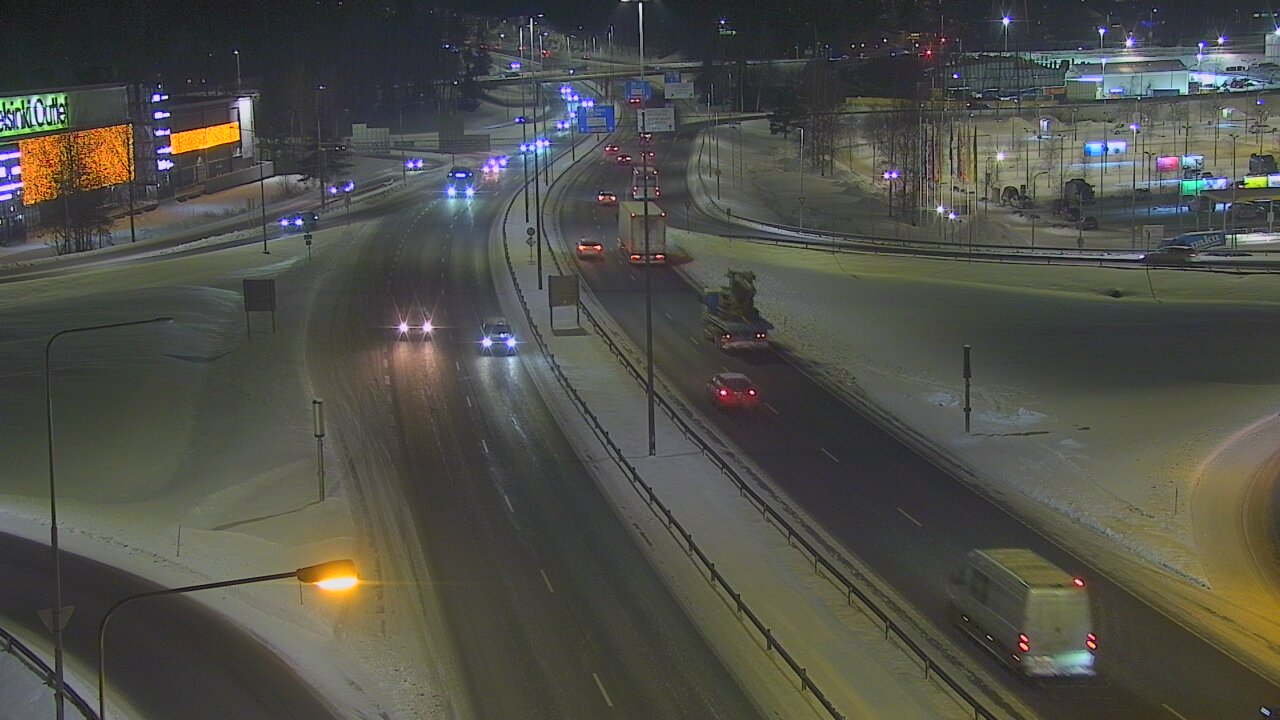 Weather Camera Image Väg 50 Vanda Lahtisleden, Vantaa, Uusimaa