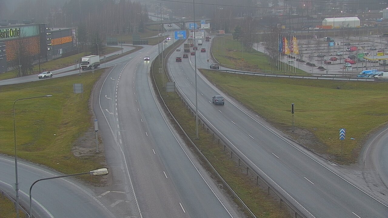 Weather Camera Image Väg 50 Vanda Lahtisleden, Vantaa, Uusimaa