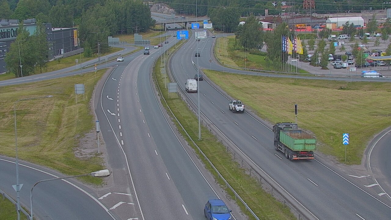 Weather Camera Image Road 50 Vantaa Lahdenväylä, Vantaa, Uusimaa