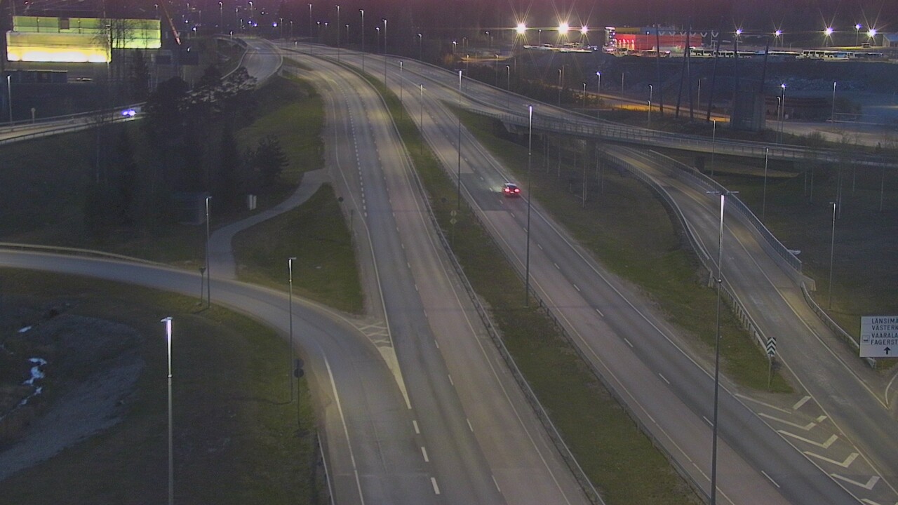 Weather Camera Image Road 50 Vantaa Porvoonväylä, Vantaa, Uusimaa