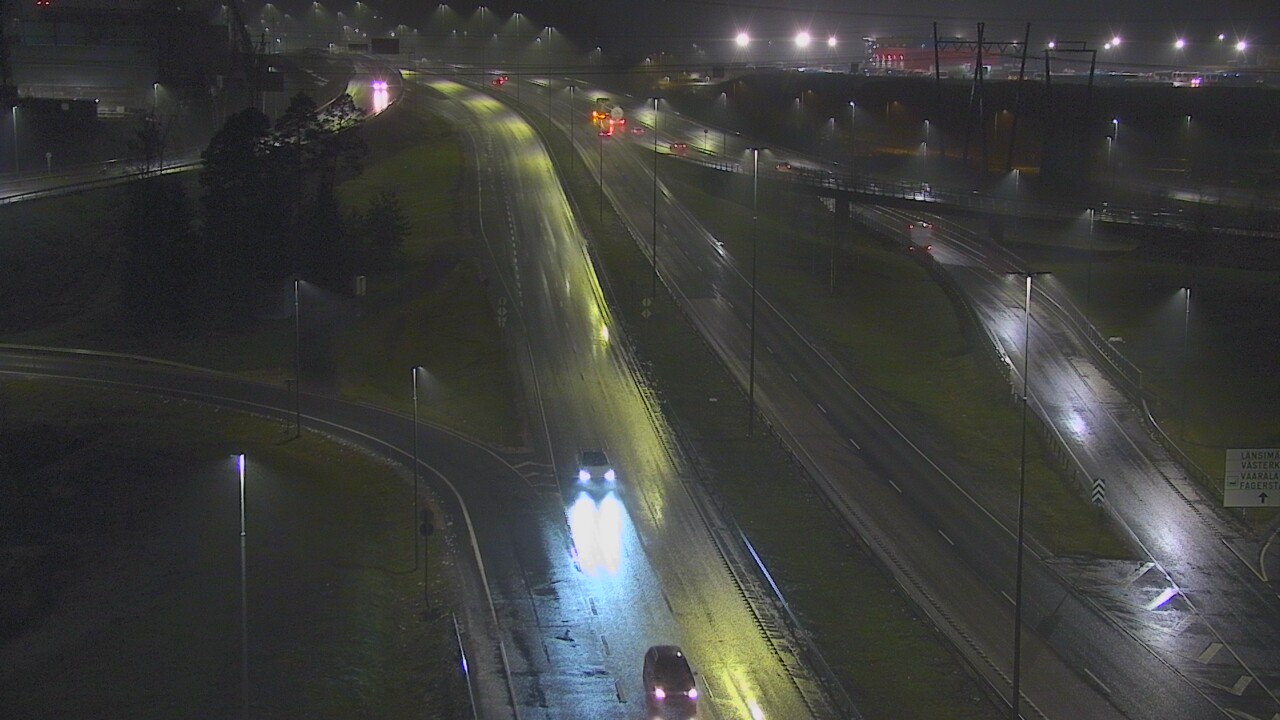 Weather Camera Image Road 50 Vantaa Porvoonväylä, Vantaa, Uusimaa