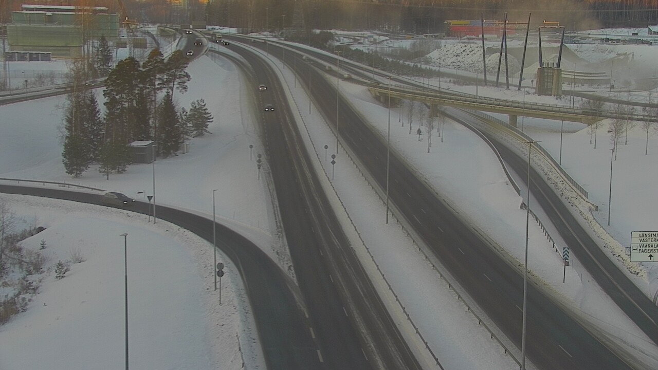 Weather Camera Image Väg 50 Vanda Borgåleden, Vantaa, Uusimaa