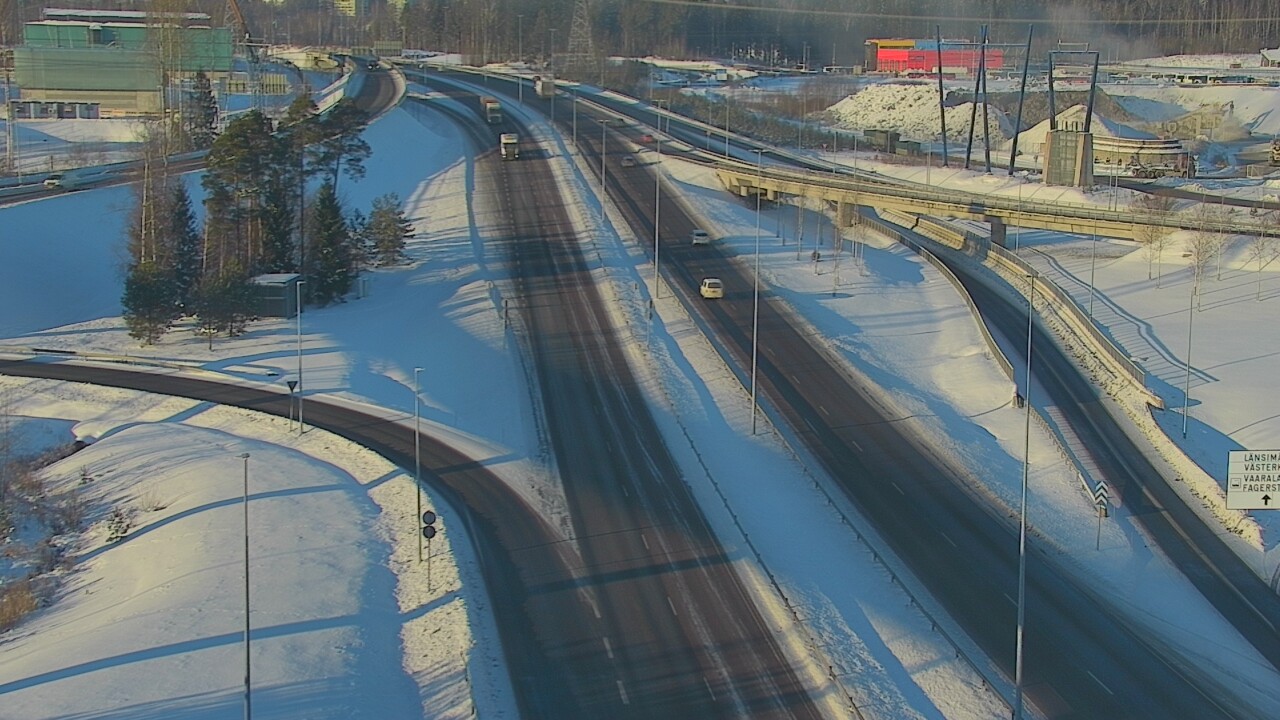 Weather Camera Image Väg 50 Vanda Borgåleden, Vantaa, Uusimaa