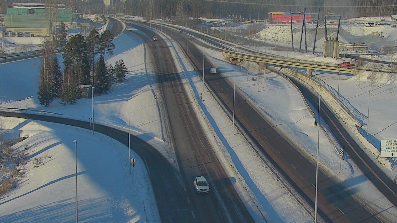 Weather Camera Image Väg 50 Vanda Borgåleden, Vantaa, Uusimaa