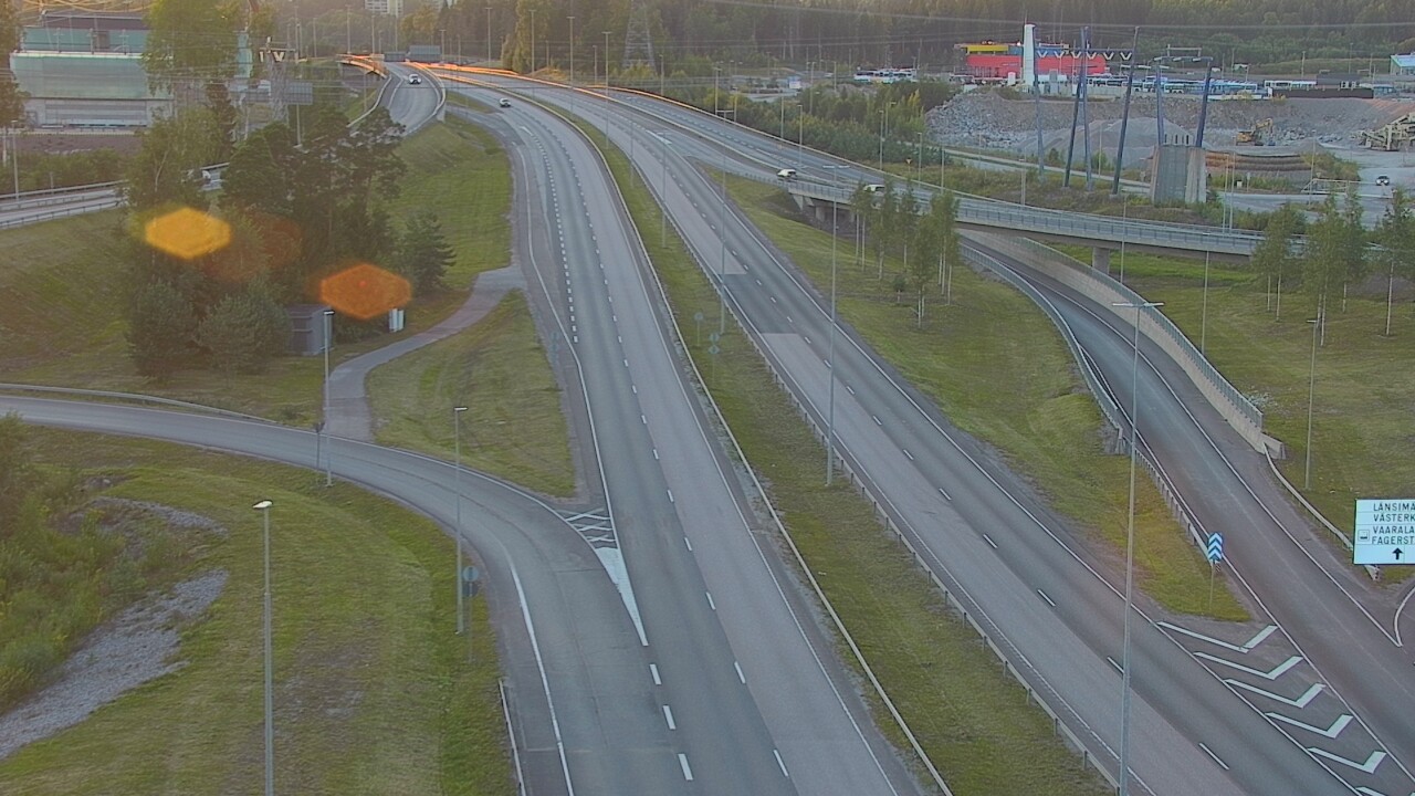 Weather Camera Image Road 50 Vantaa Porvoonväylä, Vantaa, Uusimaa