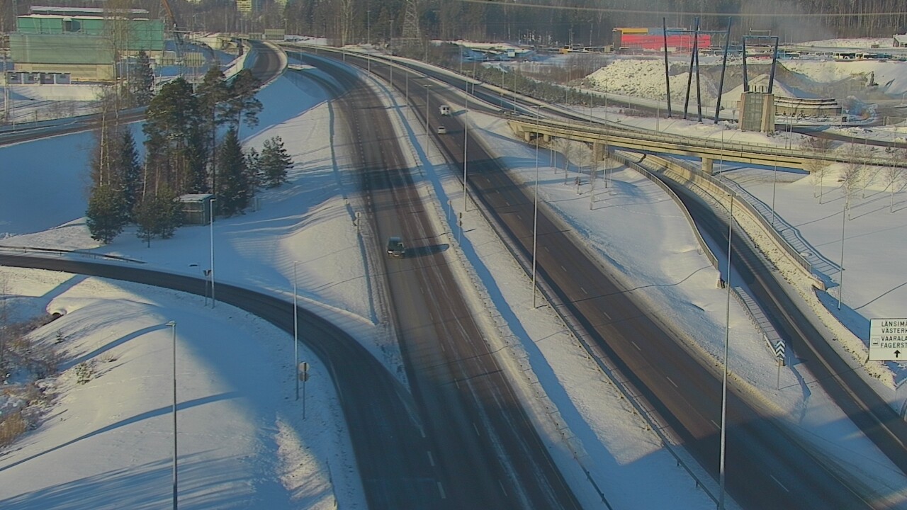 Weather Camera Image Väg 50 Vanda Borgåleden, Vantaa, Uusimaa
