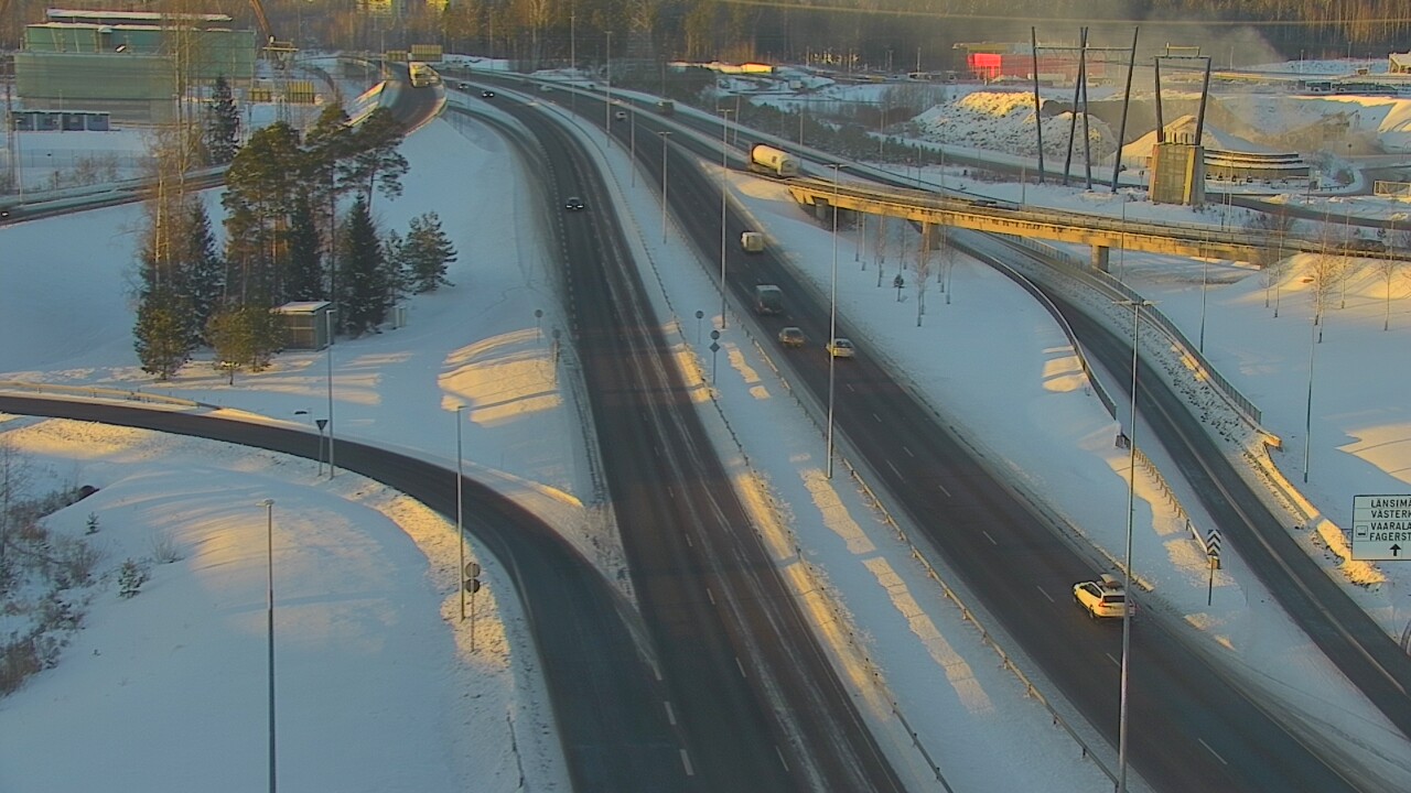 Weather Camera Image Väg 50 Vanda Borgåleden, Vantaa, Uusimaa
