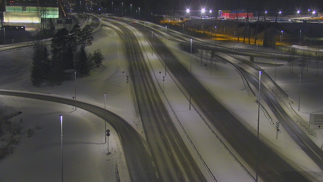 Weather Camera Image Väg 50 Vanda Borgåleden, Vantaa, Uusimaa