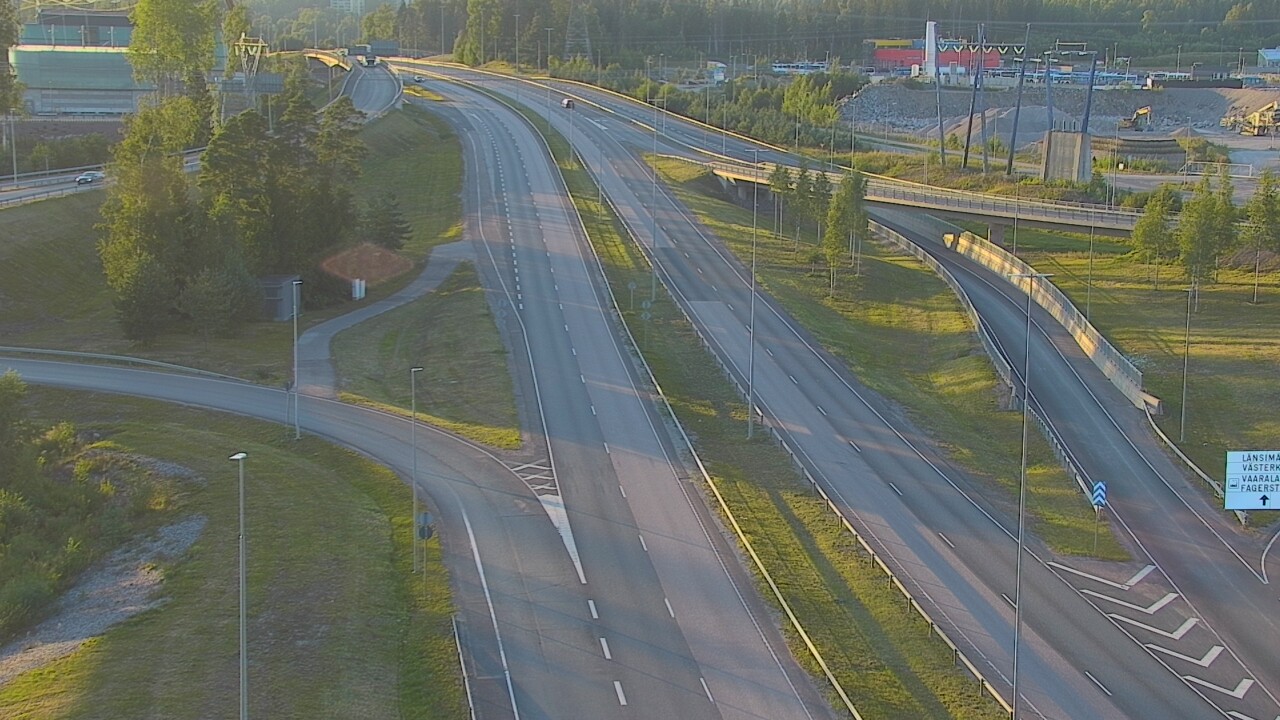 Weather Camera Image Road 50 Vantaa Porvoonväylä, Vantaa, Uusimaa