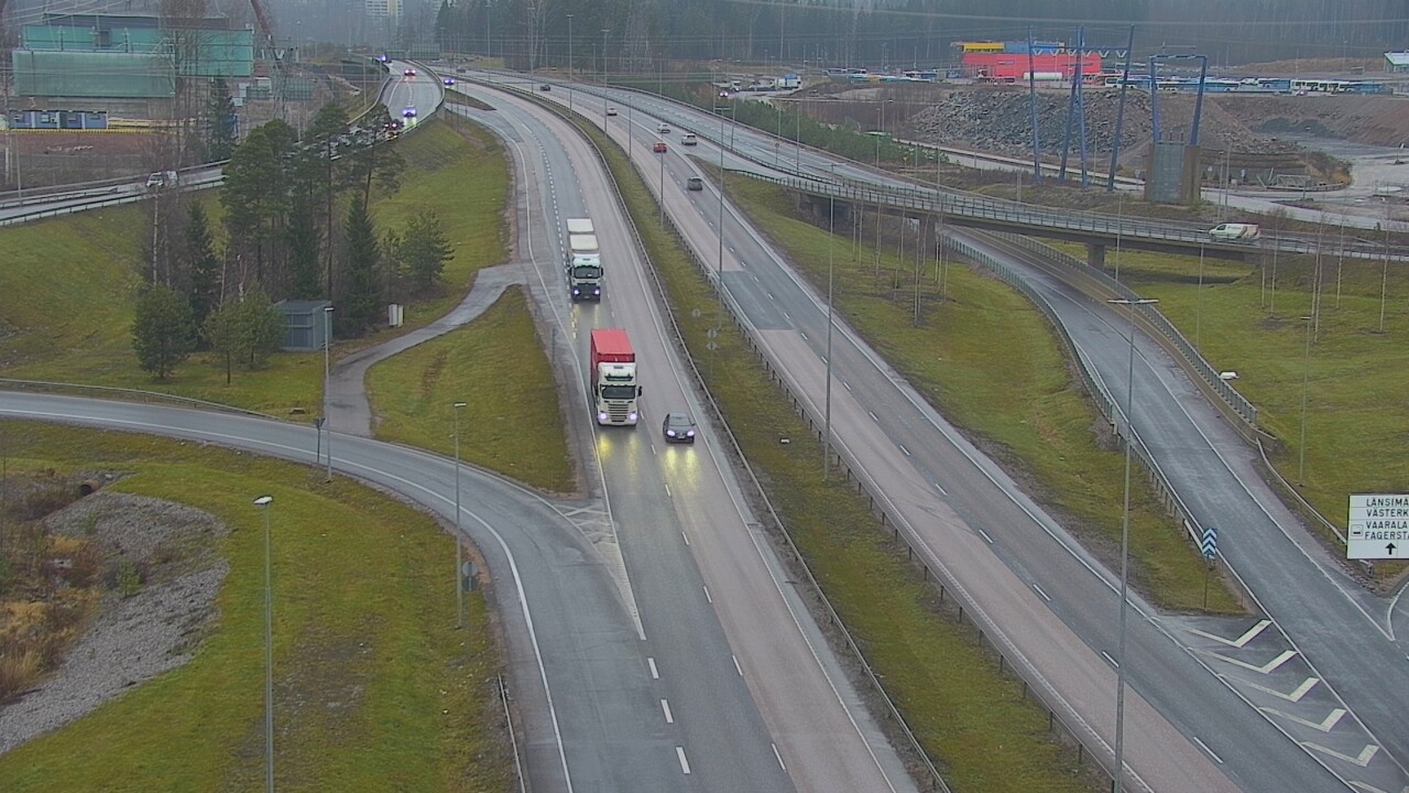 Weather Camera Image Road 50 Vantaa Porvoonväylä, Vantaa, Uusimaa