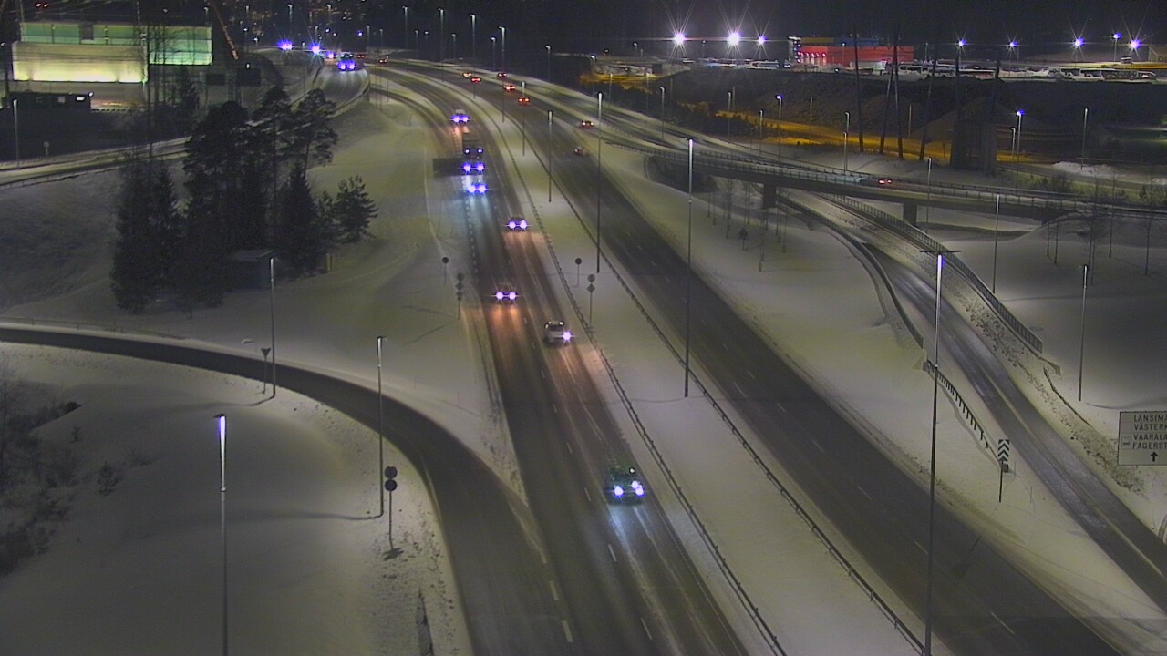 Weather Camera Image Väg 50 Vanda Borgåleden, Vantaa, Uusimaa