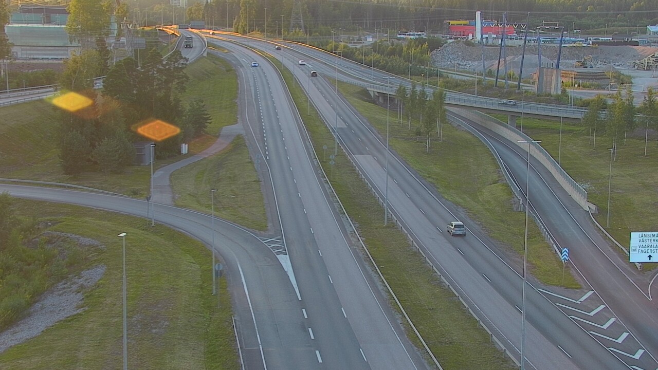 Weather Camera Image Road 50 Vantaa Porvoonväylä, Vantaa, Uusimaa
