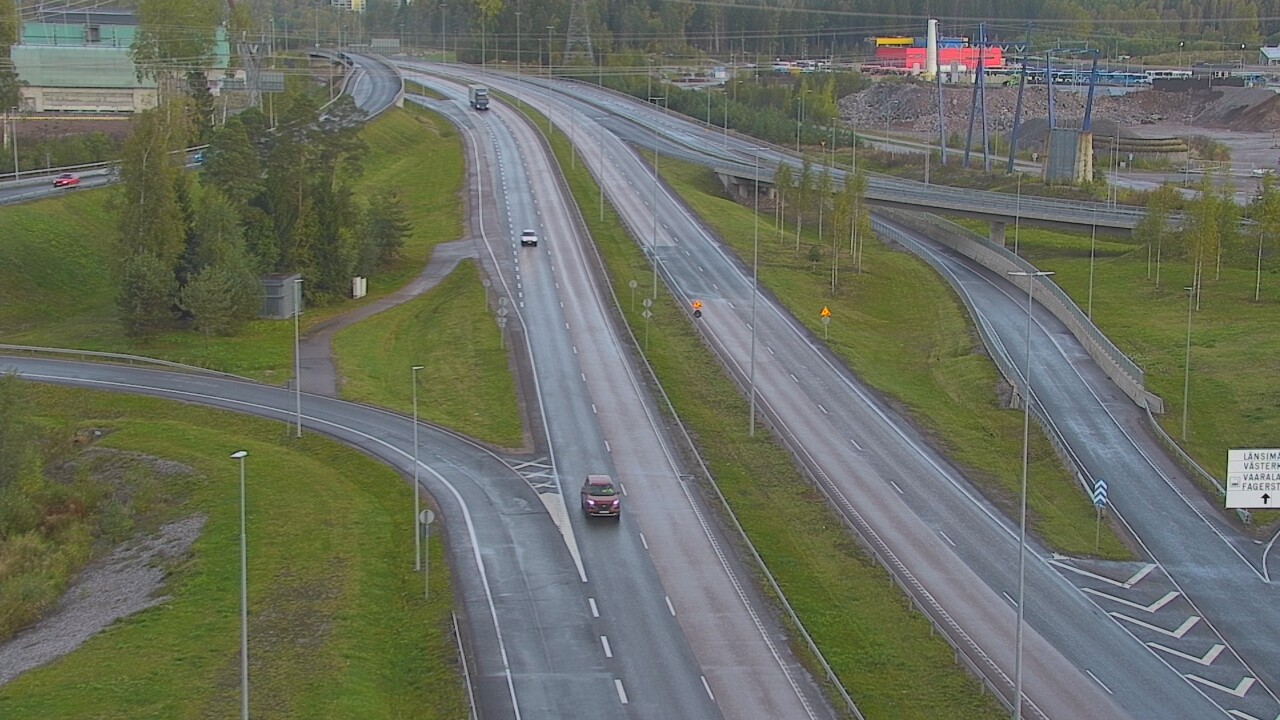 Weather Camera Image Road 50 Vantaa Porvoonväylä, Vantaa, Uusimaa