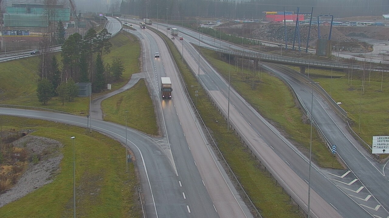 Weather Camera Image Road 50 Vantaa Porvoonväylä, Vantaa, Uusimaa