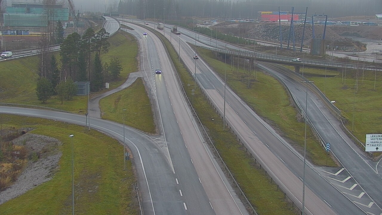 Weather Camera Image Road 50 Vantaa Porvoonväylä, Vantaa, Uusimaa