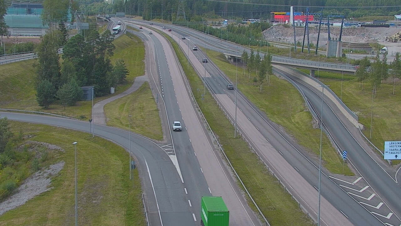 Weather Camera Image Road 50 Vantaa Porvoonväylä, Vantaa, Uusimaa