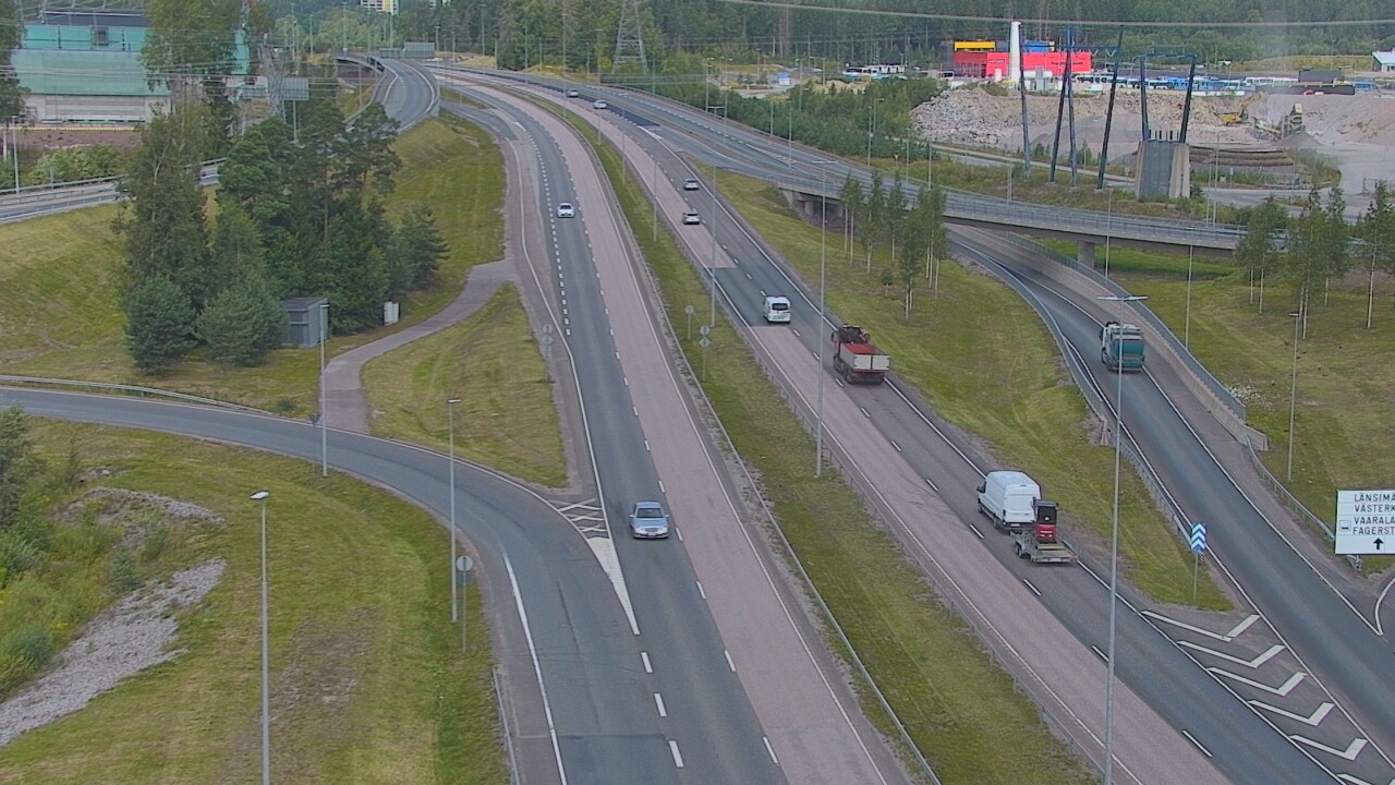 Weather Camera Image Road 50 Vantaa Porvoonväylä, Vantaa, Uusimaa