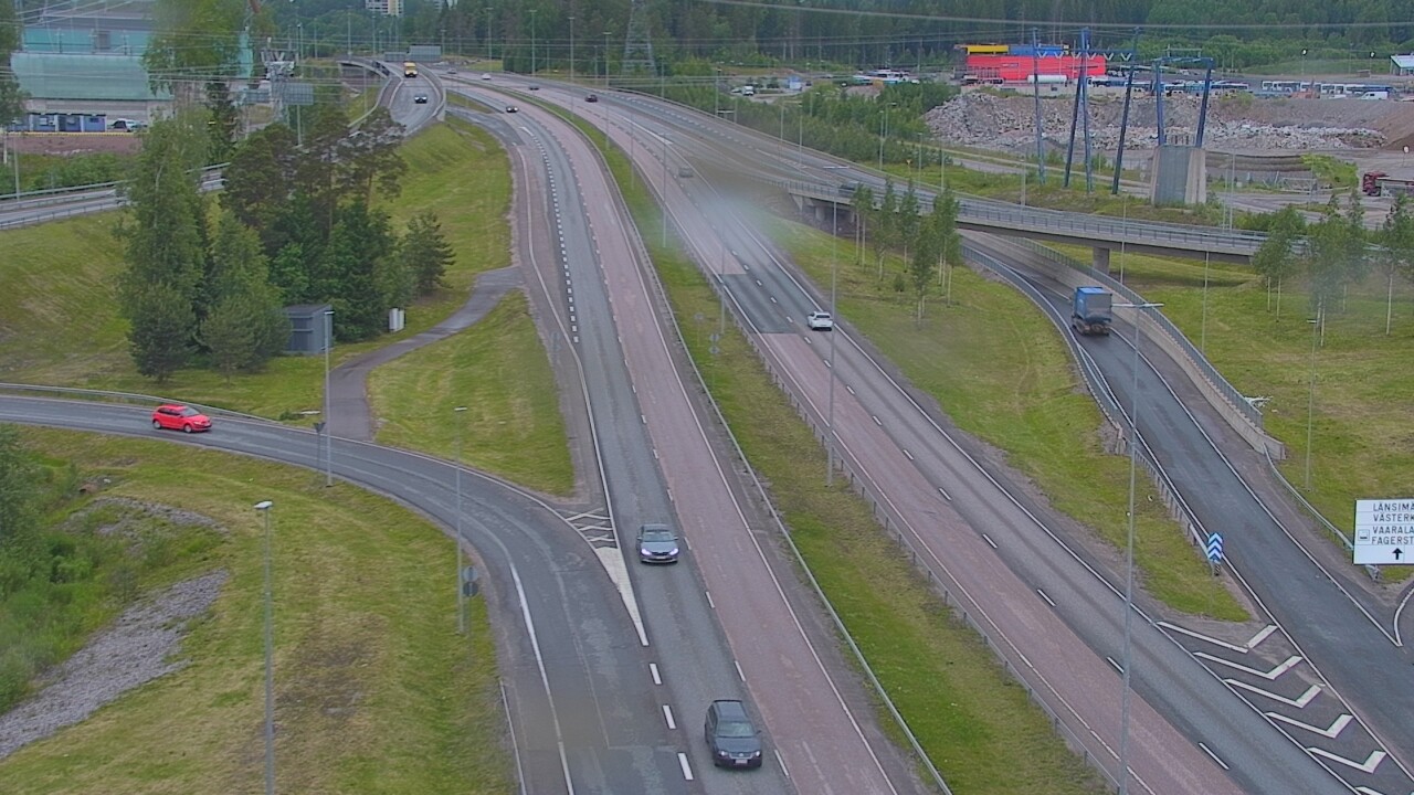 Weather Camera Image Road 50 Vantaa Porvoonväylä, Vantaa, Uusimaa