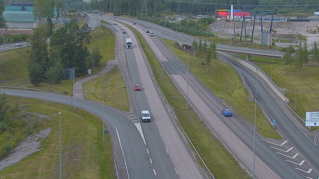 Weather Camera Image Road 50 Vantaa Porvoonväylä, Vantaa, Uusimaa