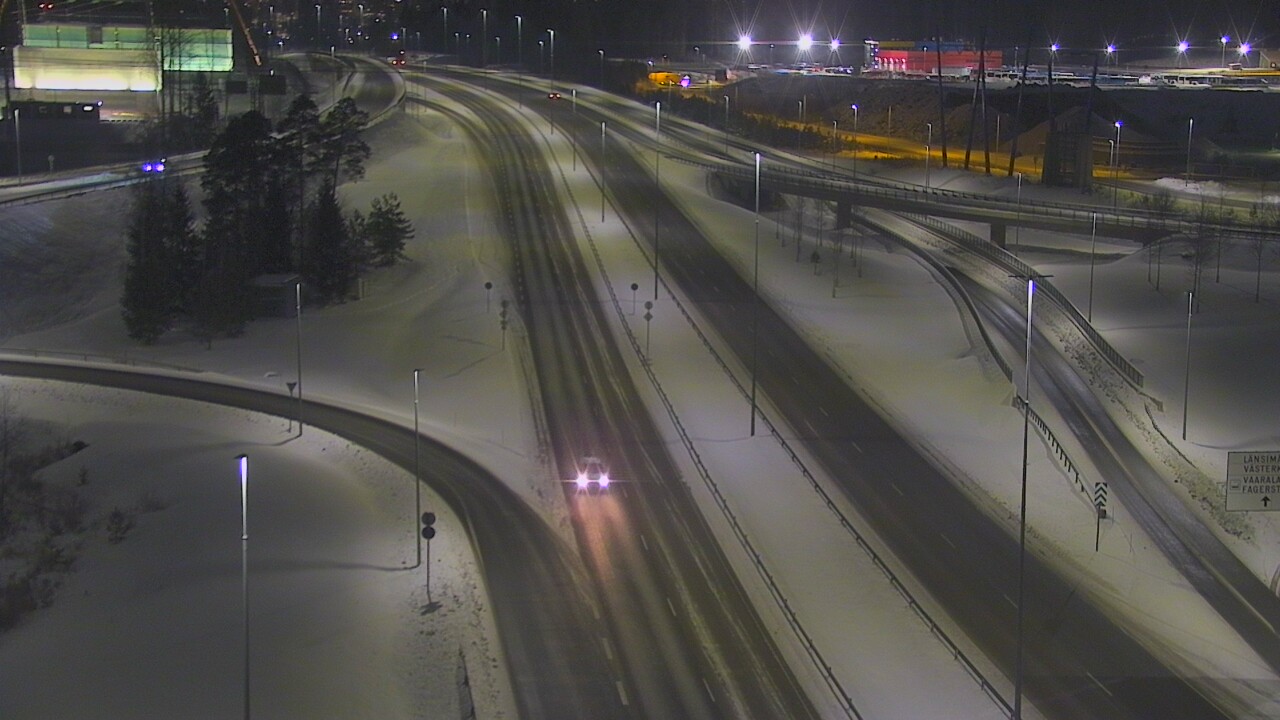 Weather Camera Image Väg 50 Vanda Borgåleden, Vantaa, Uusimaa