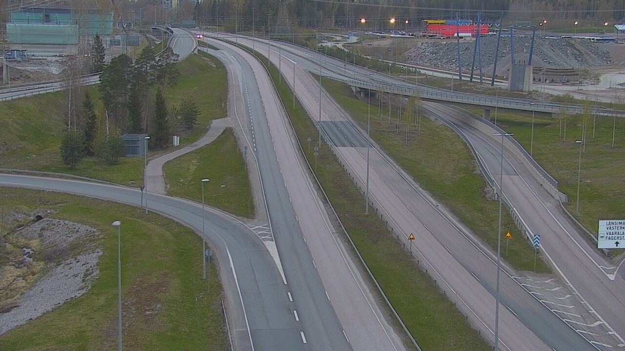 Weather Camera Image Väg 50 Vanda Borgåleden, Vantaa, Uusimaa