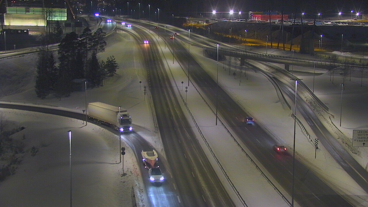 Weather Camera Image Väg 50 Vanda Borgåleden, Vantaa, Uusimaa