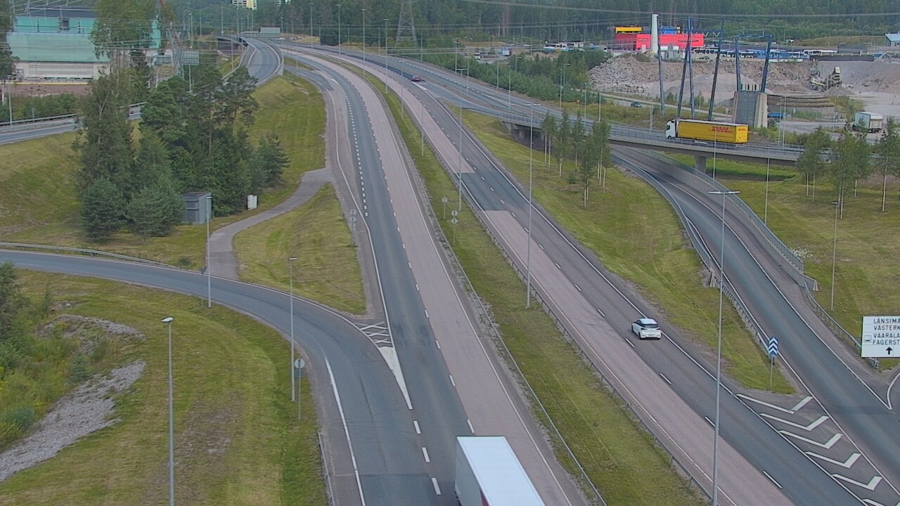 Weather Camera Image Road 50 Vantaa Porvoonväylä, Vantaa, Uusimaa