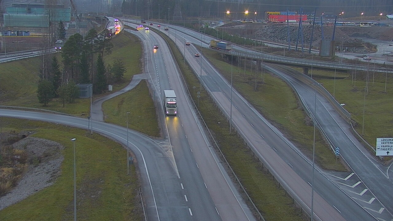 Weather Camera Image Road 50 Vantaa Porvoonväylä, Vantaa, Uusimaa