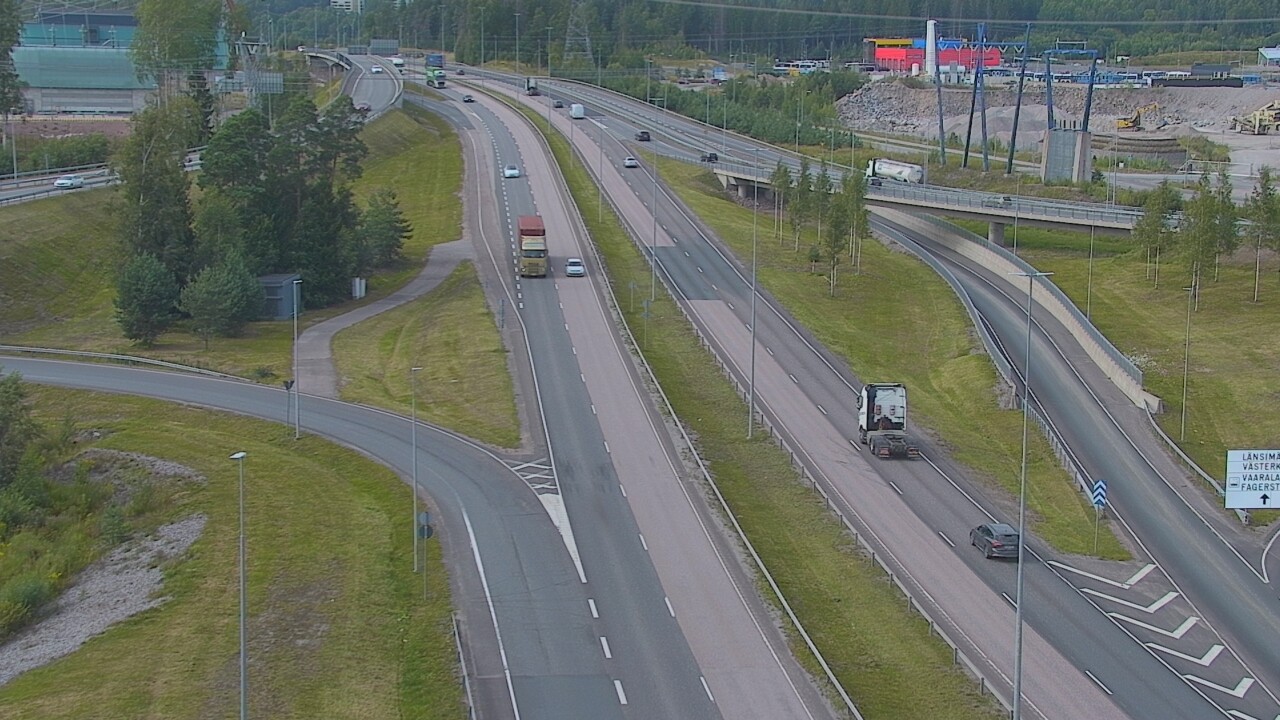 Weather Camera Image Road 50 Vantaa Porvoonväylä, Vantaa, Uusimaa