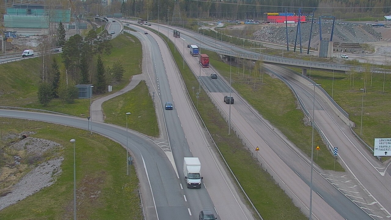 Weather Camera Image Road 50 Vantaa Porvoonväylä, Vantaa, Uusimaa
