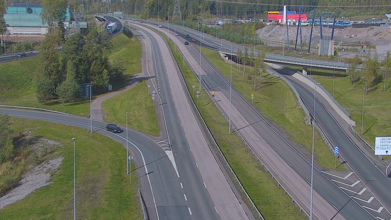 Weather Camera Image Road 50 Vantaa Porvoonväylä, Vantaa, Uusimaa