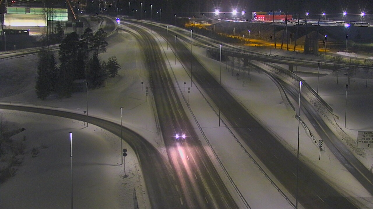 Weather Camera Image Väg 50 Vanda Borgåleden, Vantaa, Uusimaa