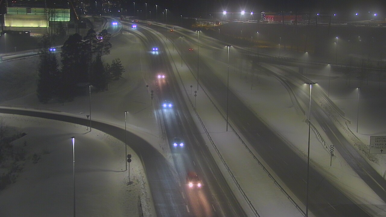 Weather Camera Image Väg 50 Vanda Borgåleden, Vantaa, Uusimaa