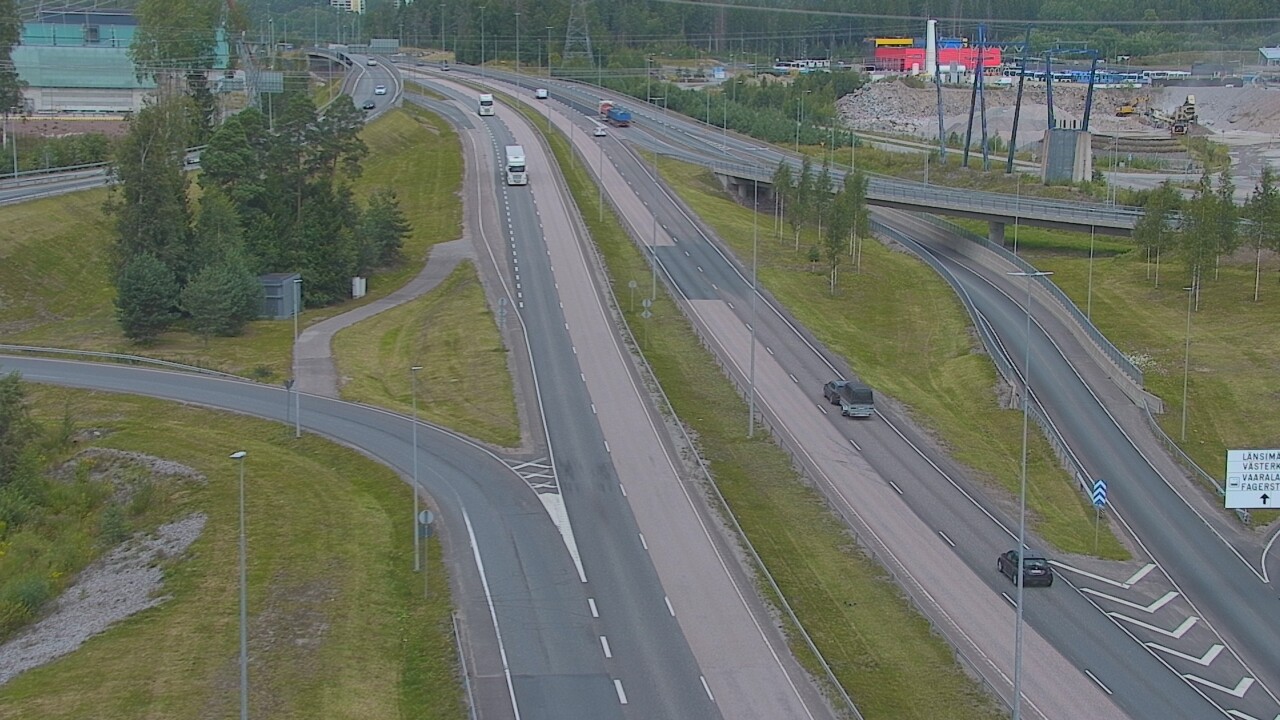 Weather Camera Image Road 50 Vantaa Porvoonväylä, Vantaa, Uusimaa