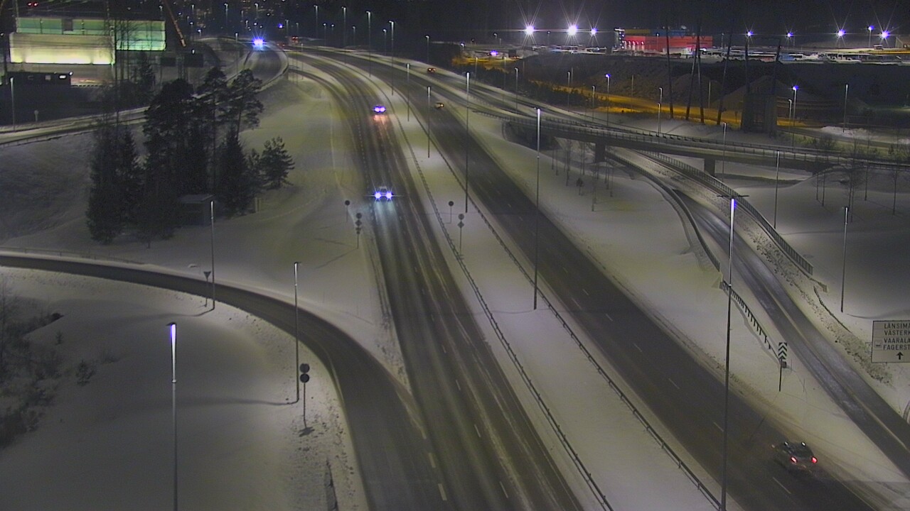 Weather Camera Image Väg 50 Vanda Borgåleden, Vantaa, Uusimaa
