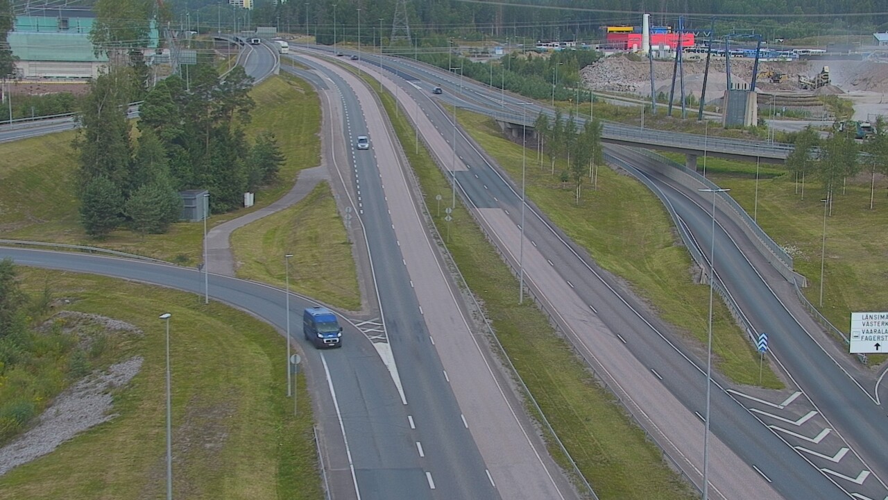 Weather Camera Image Road 50 Vantaa Porvoonväylä, Vantaa, Uusimaa