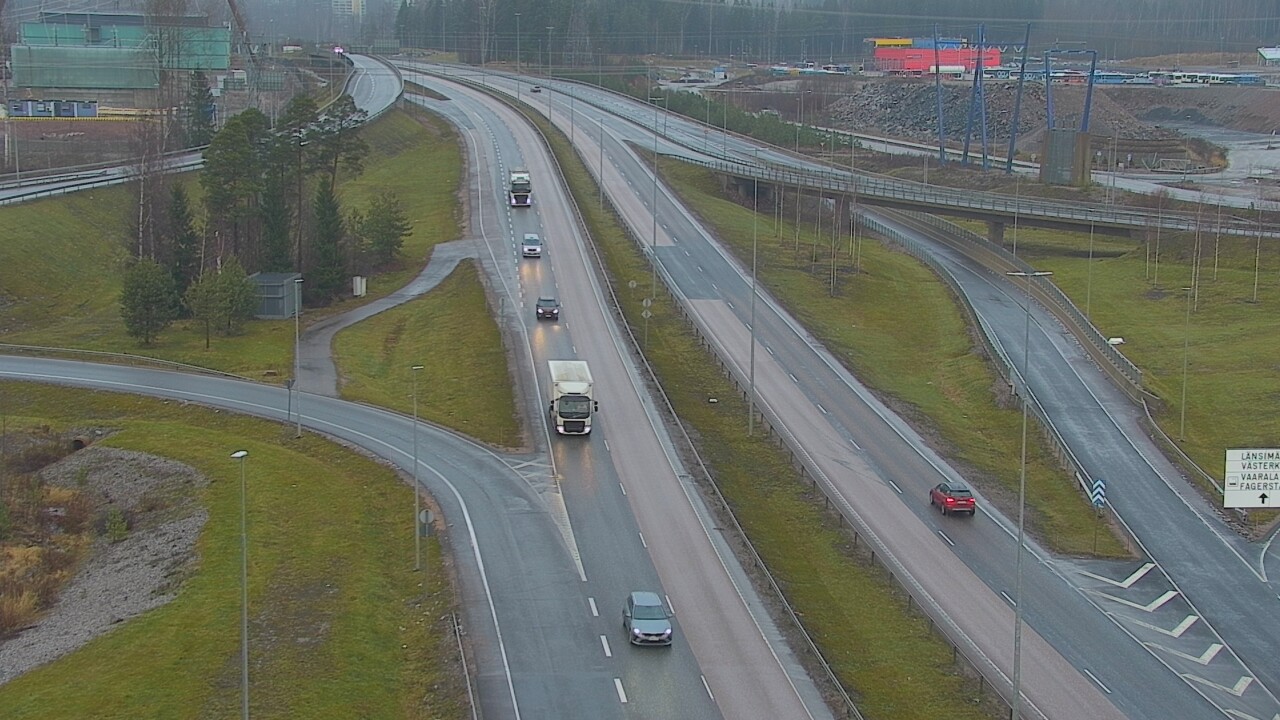 Weather Camera Image Road 50 Vantaa Porvoonväylä, Vantaa, Uusimaa