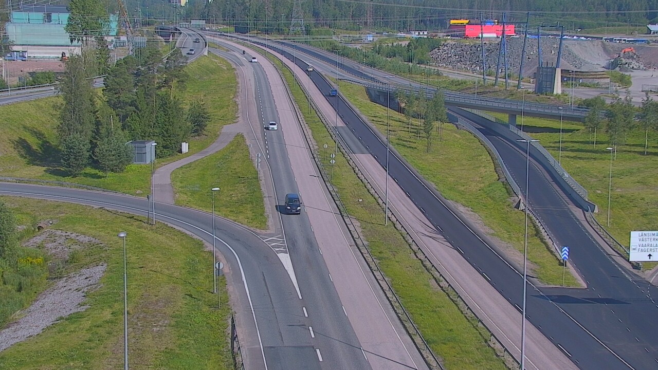 Weather Camera Image Road 50 Vantaa Porvoonväylä, Vantaa, Uusimaa