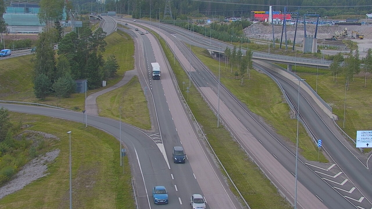 Weather Camera Image Road 50 Vantaa Porvoonväylä, Vantaa, Uusimaa